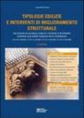 Tipologie edilizie e interventi di miglioramento strutturale. Con CD-ROM