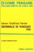 Giornale di viaggio 1769