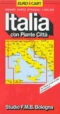 Italia 1:800.000. Con piante di città