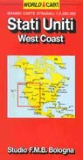 Stati Uniti. West coast 1:2.000.000