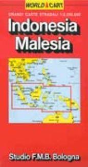 Indonesia. Malesia 1:2.000.000