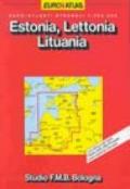 Estonia, Lettonia, Lituania 1:300.000