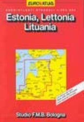 Estonia, Lettonia, Lituania 1:300.000