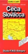 Repubblica Ceca. Repubblica Slovacca 1:300.000