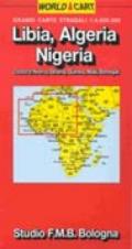 Libia. Algeria. Nigeria 1:4.000.000
