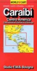 Caraibi. Centro America 1:4.000.000