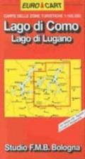 Lago di Como. Lago di Lugano 1:100.000