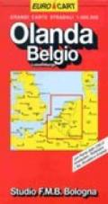 Olanda. Belgio. Lussemburgo 1:300.000