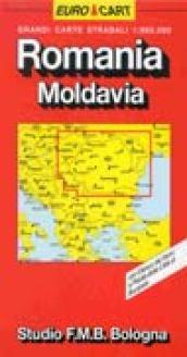 Romania. Moldavia 1:800.000