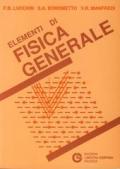 Elementi di fisica generale per studenti di scienze e agraria