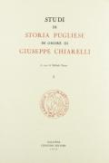 Studi di storia pugliese in onore di Giuseppe Chiarelli