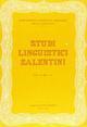 Studi linguistici salentini. 5.