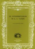 Le interpretazioni di Giulio Cesare Vanini