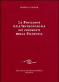 La posizione dell'antroposofia nei confronti della filosofia