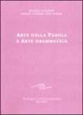 Arte della parola e arte drammatica