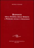 Risposte della scienza dello spirito a problemi sociali e pedagogici