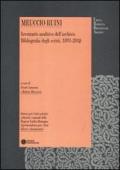 Meuccio Ruini. Inventario analitico dell'archivio. Bibliografia degli scritti, 1893-2010