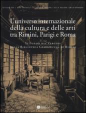 L'universo internazionale della cultura e delle arti tra Rimini, Parig i e Roma. Il fondo des vergers della biblioteca Gambalunga di Rimini