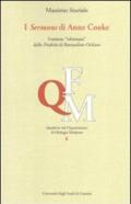 I Sermons di Anne Cooke. Versione «riformata» delle prediche di Bernardo Ochino. Ediz. italiana e inglese