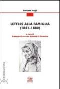 Lettere alla famiglia (1851-1880)