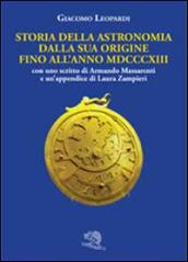 Storia dell'astronomia dalla sua origine fino all'anno MDCCCXIII