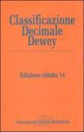 Classificazione Decimale Dewey ridotta-Indice relativo