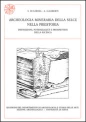 Archeologia mineraria della selce nella preistoria. Definizioni, potenzialità e prospettive della ricerca