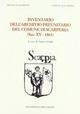 Inventario dell'Archivio preunitario del comune di Scarperia (sec. XV-1865)