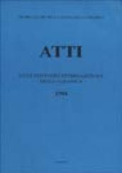 La ceramica postmedievale in Italia. Il contributo dell'archeologia. Atti del 27º Congresso internazionale della ceramica (Albisola, 1994)