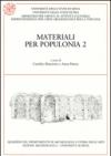 Materiali per Populonia: 2