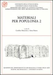 Materiali per Populonia: 2