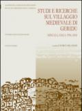 Studi e ricerche sul villaggio medievale di Geridu. Miscellanea 1996-2001