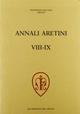 Annali aretini vol. 8-9