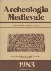 Archeologia medievale (1983). Ediz. multilingue: 10