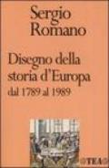 Disegno della storia d'Europa dal 1789 al 1989