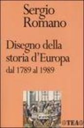 Disegno della storia d'Europa dal 1789 al 1989