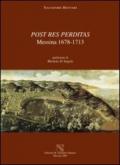 Post res perditas Messina 1678-1713