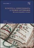 Ectodica, lessicografia e teorie letterarie dei testi scientifici e tecnici
