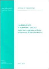 L'impedimento di parentela legale. Analisi storico-giuridica del diritto canonico e del diritto statale polacco