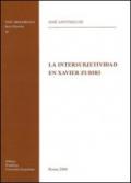 La intersubjectividad en Xavier Zubiri