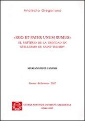 Ego et pater unum sumus. El misterio de la trinidad en Guillermo de Saint-Thierry