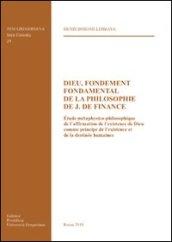 Dieu, fondement fondamental de la philosophie de J. De Finance