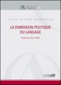 La dimension politique du language