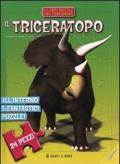 Il triceratopo. Libro puzzle. Ediz. illustrata