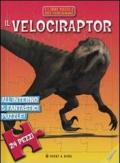 Il velociraptor. Libro puzzle. Ediz. illustrata