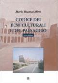 Codice dei beni culturali e del paesaggio