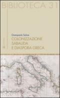 Colonizzazione sabauda e diaspora greca