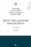 QUATTRO LEZIONI MAGISTRALI 2019-2020