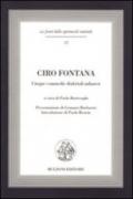 Ciro Fontana. Cinque commedie dialettali milanesi
