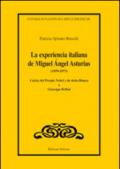 La experiencia italiana de Miguel Angel Asturias (1959-1973)